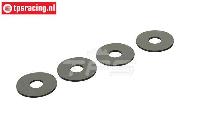 ar709051 ARRMA Passcheibe Ø3,4-Ø10-D0,5 mm, 4 St.