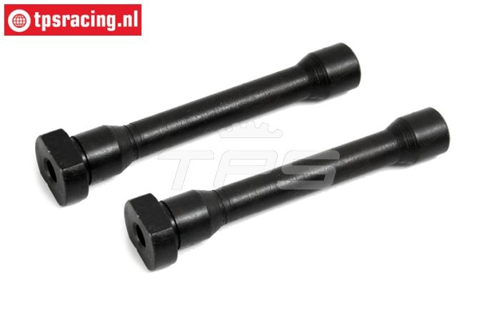 BWS55005 Stahl Servo-saver achse BWS-LOSI, 2 st