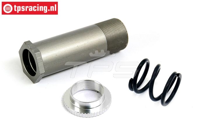 BWS55006S Servo-saver buchse-feder-mutter BWS-LOSI, Set