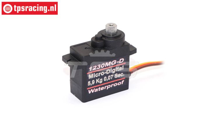 TPS1230MG-D Digi-Mikroservo wasserdicht 5,9 kg-25T, 1 St.