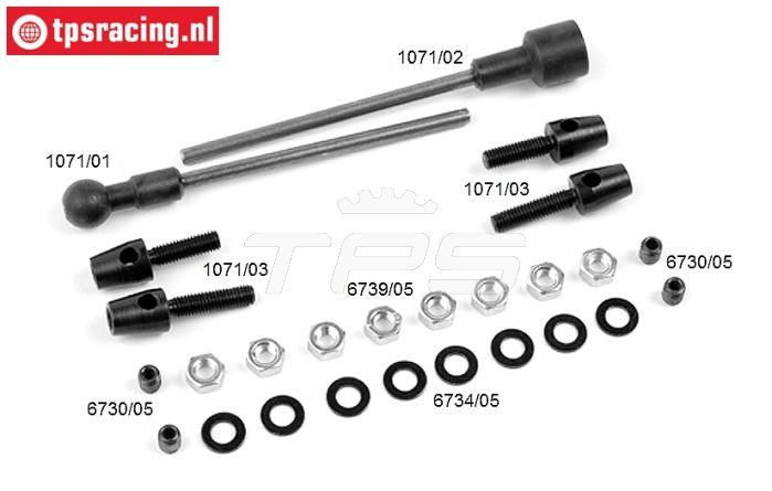 FG1071 Stabilisator hinten Ø4,0 mm, Set