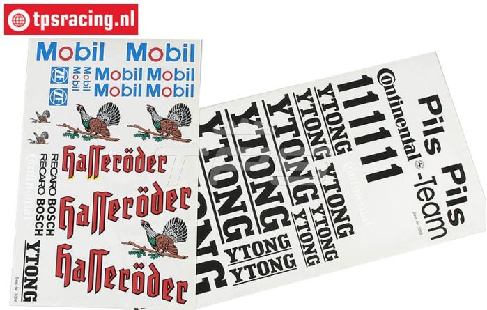 FG3069 Team Dekorbogen Atego Truck, Set