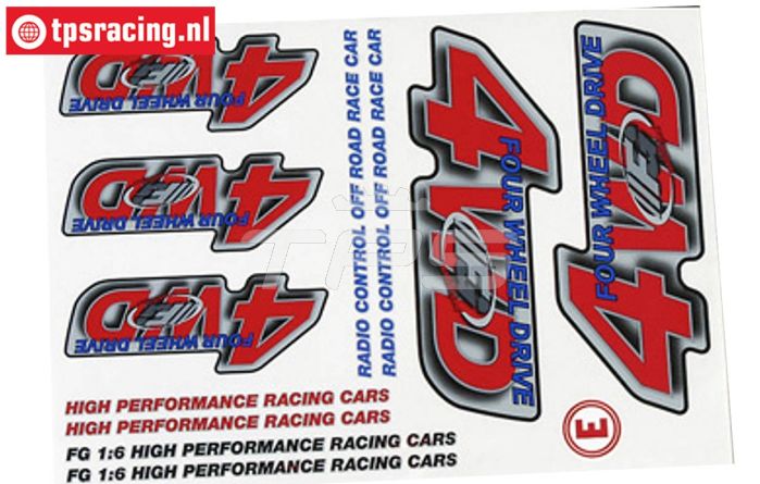 FG58155 Decorbogen FG 4WD, set