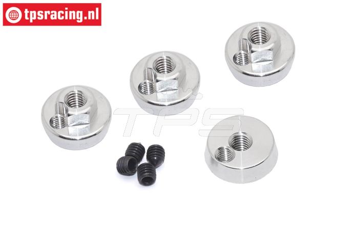 FG6114 Alu-Radmutter mit Sicherung, 4 St.