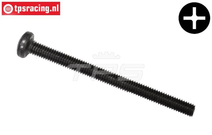 FG6183/02 Linsenkopf schraube M6-L75 mm, 1 st.