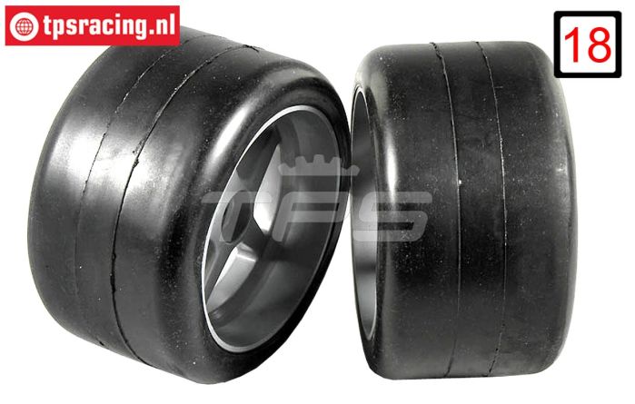 FG6419/09 1/6 Slicks S1 Geklebt Ø145-B80 mm, 2 pcs.