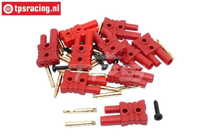 FG6545/01 FG Stecker Gold Ø2,0 mm, 10 st.