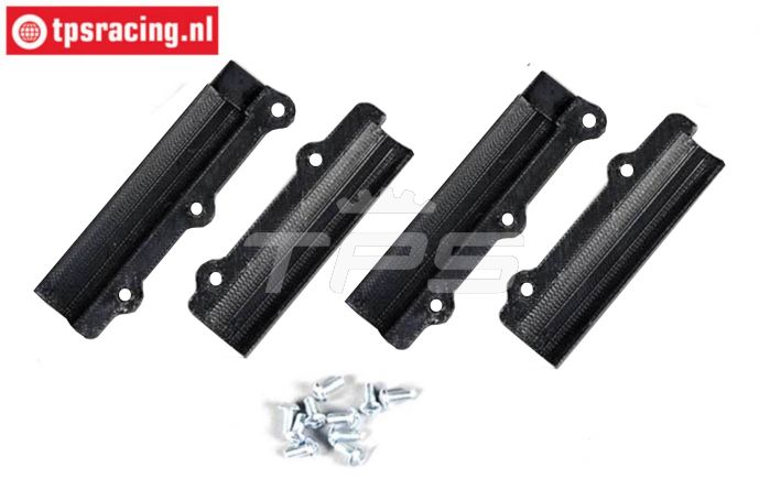 FG66250/06 Abdeckplatten Vorderachs gehause 4WD, Set