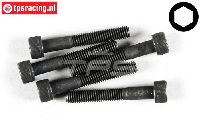 FG6727/40 Zylinderkopf schraube M6-L40 mm, 5 st.