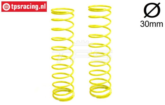 FG67316 Stoßd. feder gelb Ø30-Ø2,6-L145 mm, 2 St.