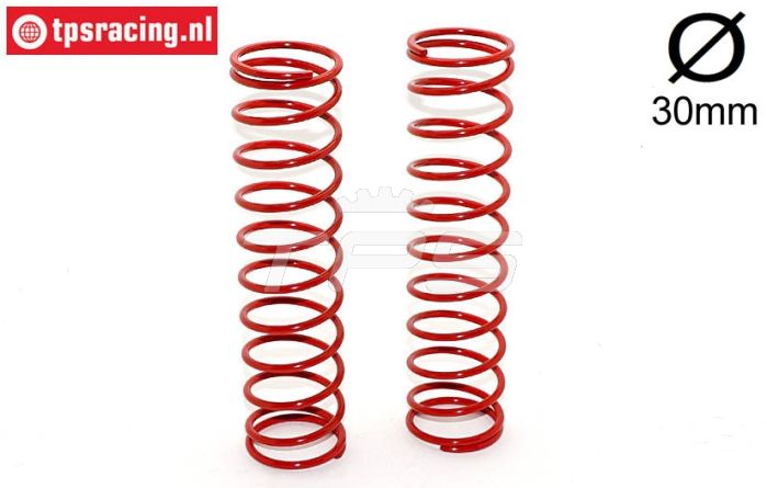 FG67317 Stoßd. feder rot Ø30-Ø3,0-L145 mm, 2 St.