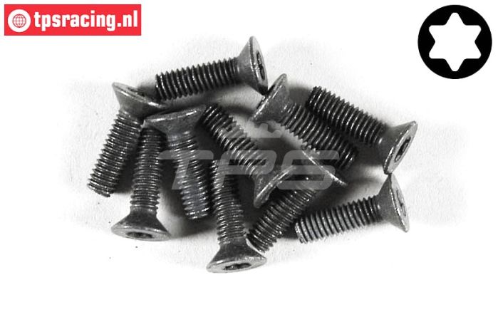 FG6920/12 Torx Senkkopf schraube M4-L12 mm, 10 St.