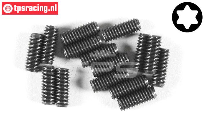 FG6928/10 Torx Madeschraube M3-L10 mm, 15 St.
