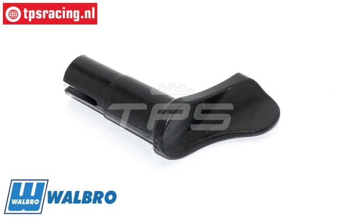ZN32088 Walbro choke Hebel Schwarz, 1 st.