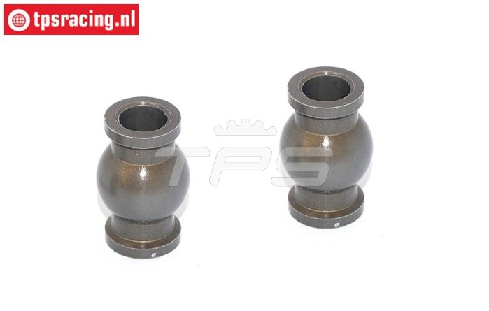 FG7475/01 Alu-Silicium Gelenkkugel Ø5/Ø10-H15, 2 St.