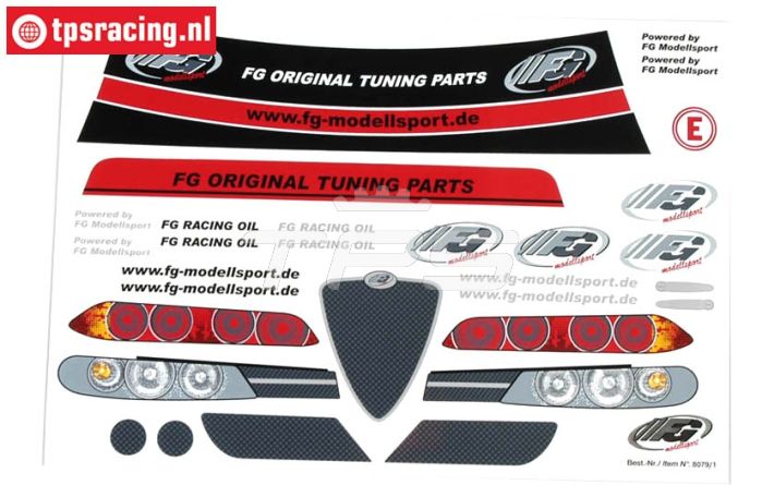 FG8079/01 Dekorbogen Alfa Romeo 156WTCC, Set