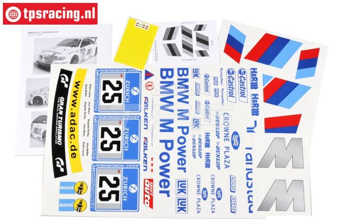 FG8185 Team Dekorbogen BMW ALMS, Set