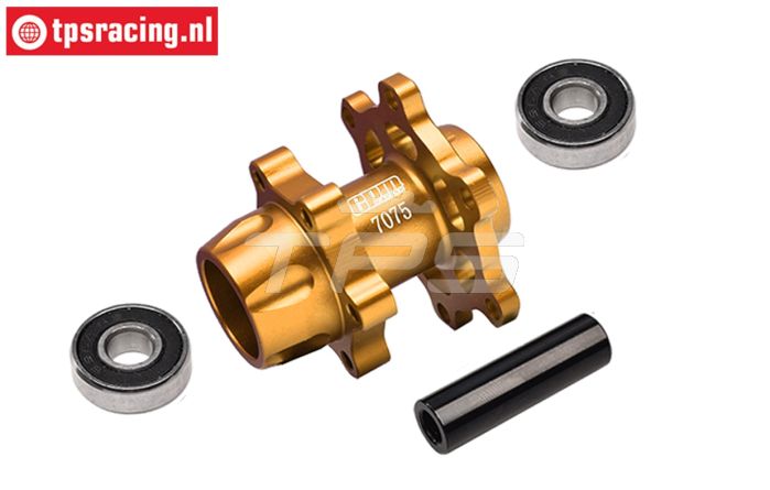 MX006-GD PROMOTO Alu-Radachse vorne Gold, Set