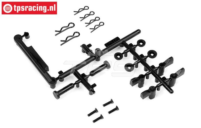 HPI108720 Akku-Box Verschluss-Halter 5B Flux, Set