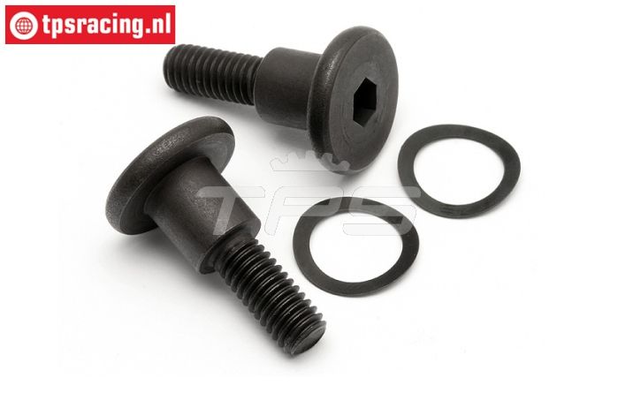 HPI15443 Kupplung Stufen schraube M6-Ø9-L23 mm, 2 st. 