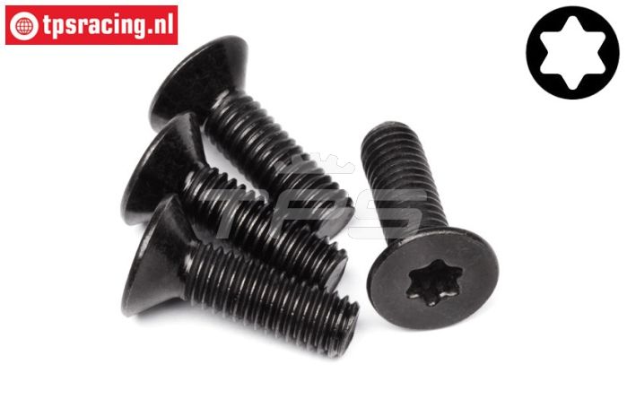 HPI15457 Torx senkkopf schraube M6-L20 mm, 4 St.