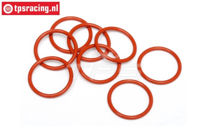 HPI75071 O-ring Dämpferverschluss unten, 8 st.