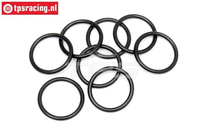 HPI75072 O-ring HPI Stoßdämpfereinstellmutter, 8 st.