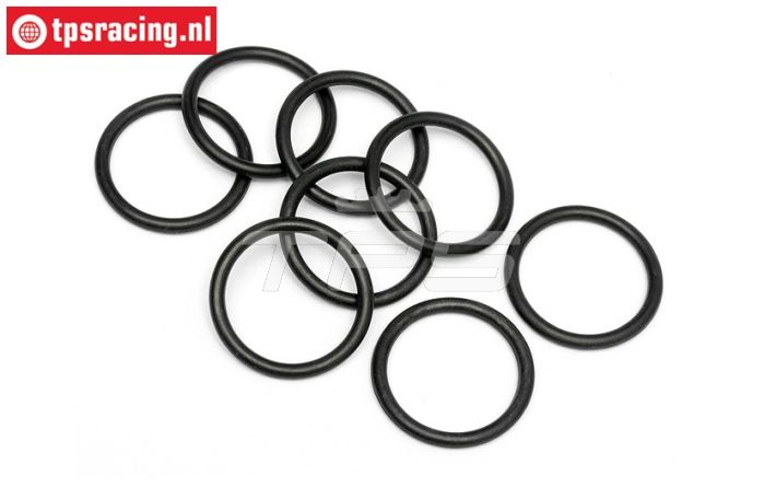 HPI75079 O-ring Dämpferverschluss oben, 8 st.