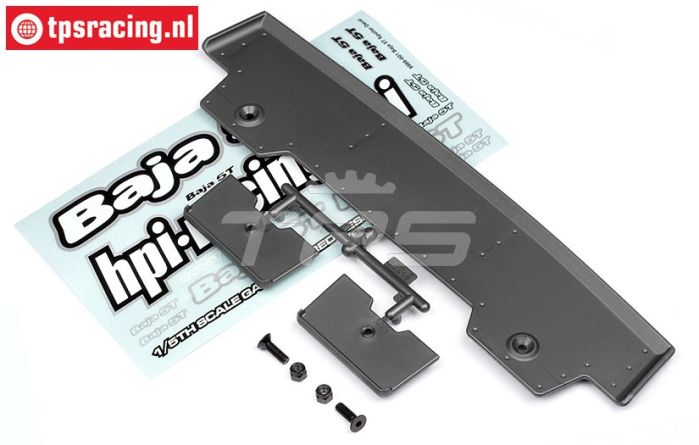 HPI85296 Heckspoiler 5T-1 Gun Metal, Set