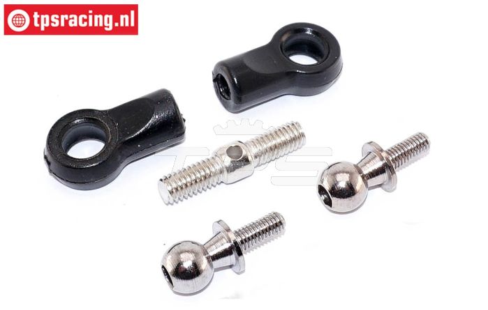 TPS85467 Lenkgestänge Kügel/Gelenk HPI-Rovan, Set