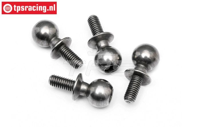 HPI86407 Stahl Gelenkkügel, M3-Ø6,8 mm, 4 st