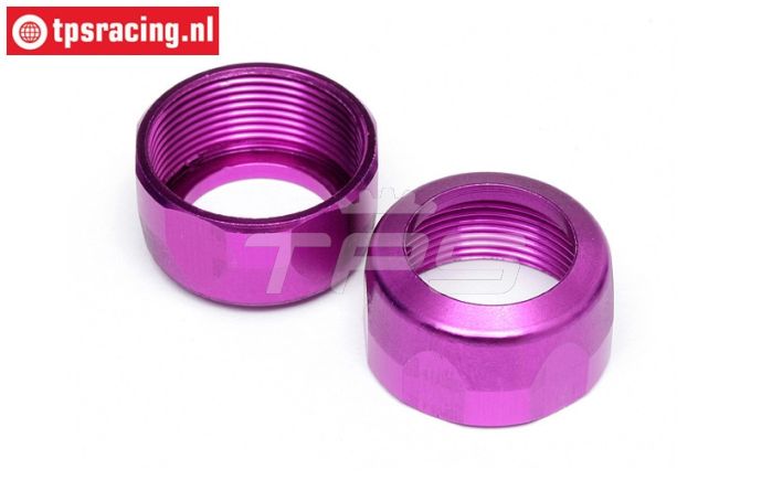 HPI86445 Stoßdämpferkappe Violett Ø20-H12 mm, 2 st.