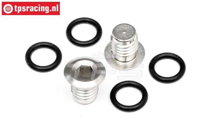 HPI86676 Differential Schraube M4-L6 mm, 2 st