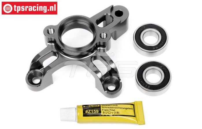 HPI86715 Kupplungshalter HD Gun Metal, Set