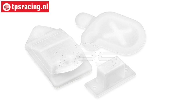 HPI87460 RC box HPI Gummi kappen, 3 st.