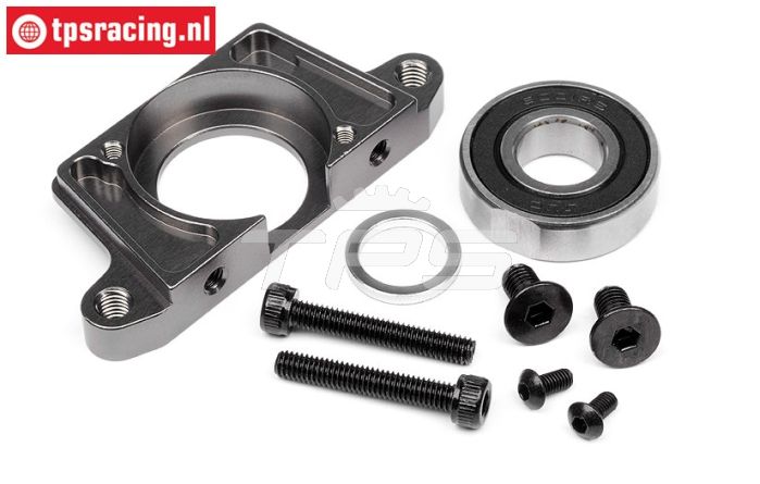 HPI87559 HD Alu-HZ Halter Gun Metal, Set