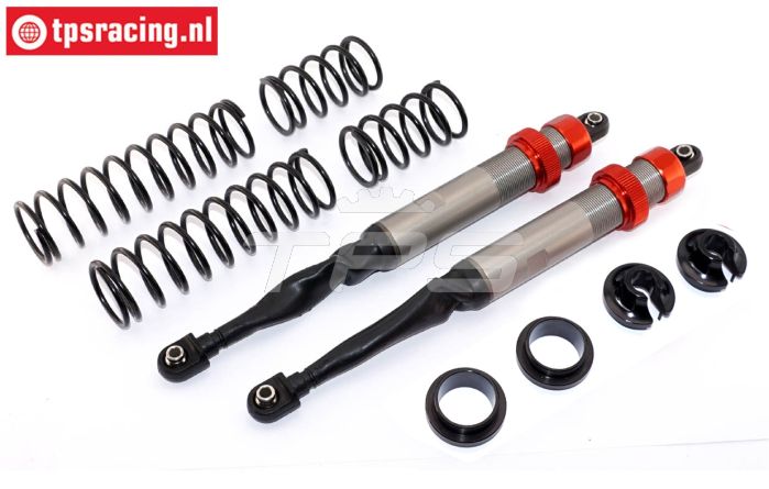 TPS87562/OR Stoßdämpfer hinten Silikon HPI-Rovan, Set