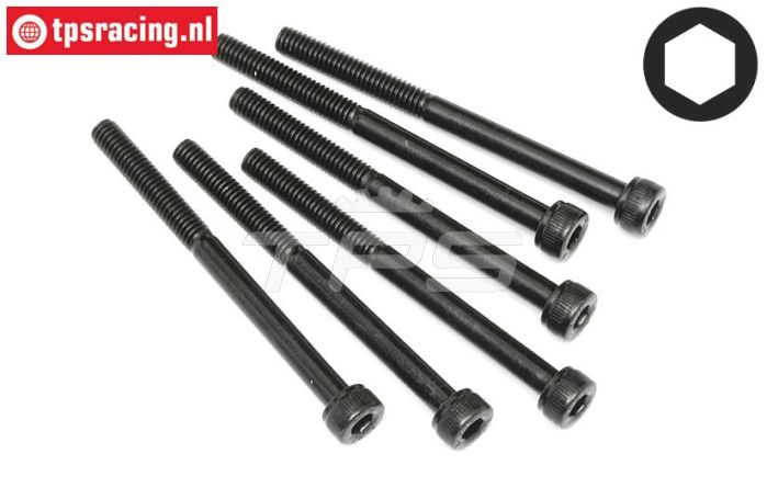 HPI94520 Zylinderkopf schraube M4-L50 mm, 6 st.