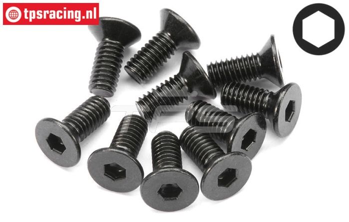 HPI94529 Senkkopf schraube M4-L10 mm, 10 St