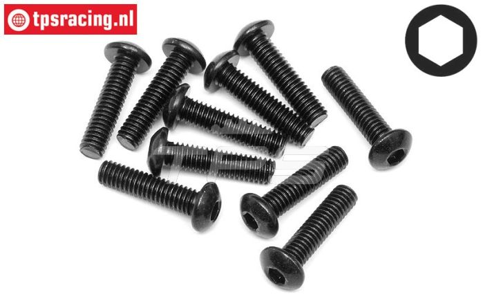 TPS94556 Linsen schraube M4-L16 mm, 10 St.