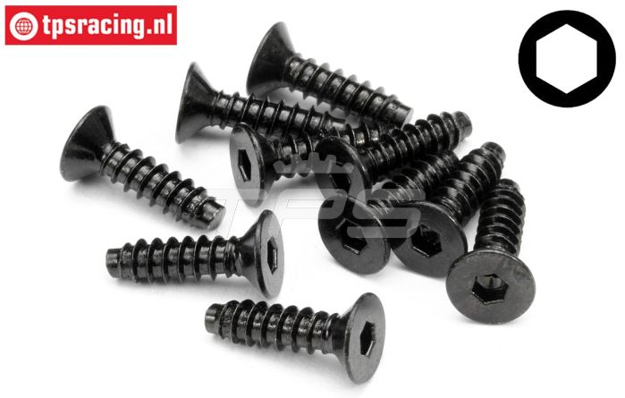 TPS94631 Senkkopf-schneidschraube Ø4-L15 mm, 10 St.