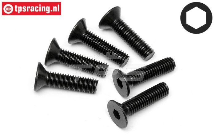 HPI94732 Senkkopf schraube M5-L20 mm, 6 St.