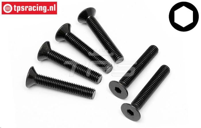 HPI94735 Senkkopf schraube M5-L30 mm, 6 St.