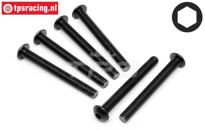 HPI94763 Linsenkopf schraube M5-L45 mm, 10 St.