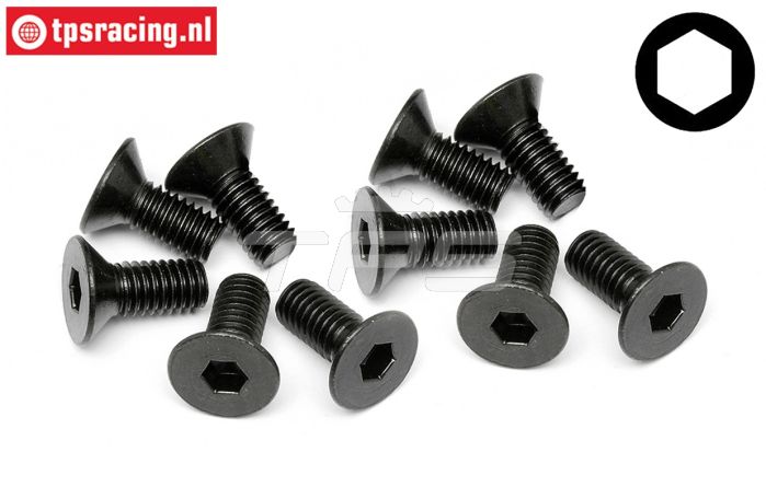 TPS94879 Senkkopf schraube M6-L14 mm, 10 St