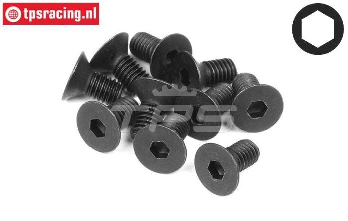 HPIZ082 Senkkopf schraube M3-L8 mm, 10 st.