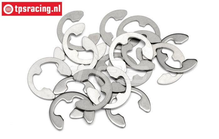 TPSZ106 E-clips Ø7 mm, 15 St.