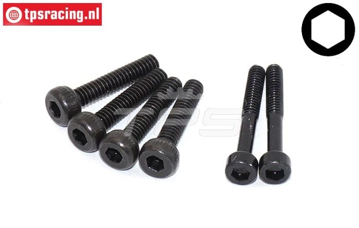 JX253246 Schrauben Deckel oben JX BLS Serie, 6 st.