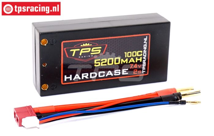 TPS5200HC LiPo Akku Hardcase 5200 mAh 7,4 Volt-100C, 1 st.