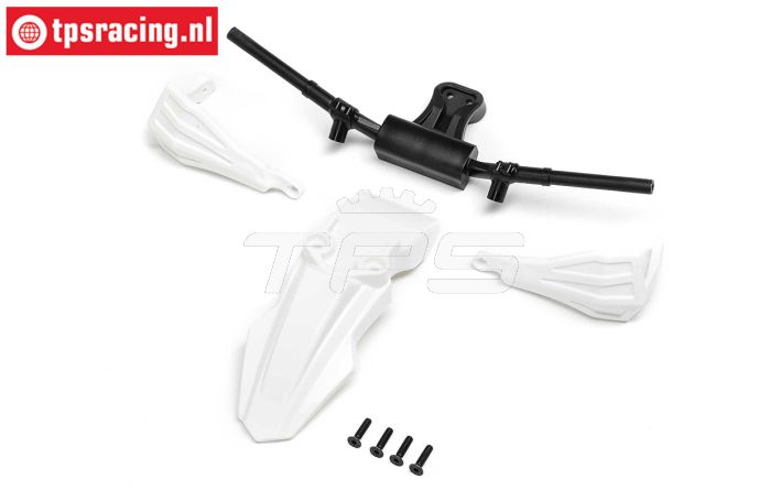 LOS-2304 Promoto Schutzblech, Lenker, Schutz Weiß, Set